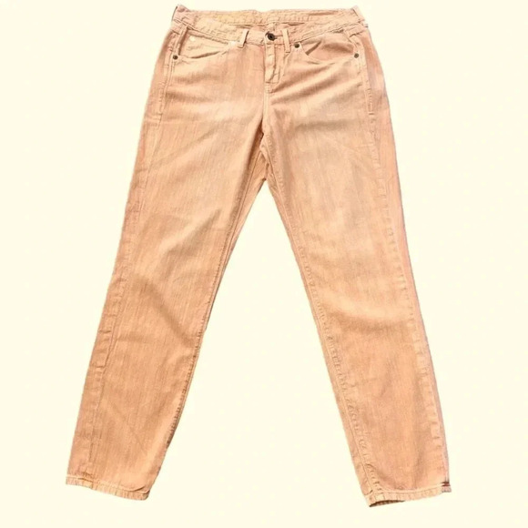 MADEWELL Boy Jeans Size 27 Dream Cycle Orange Very Pretty - Picture 1 of 11